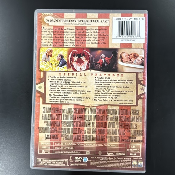 Big Fish - DVD - Picture 2 of 5